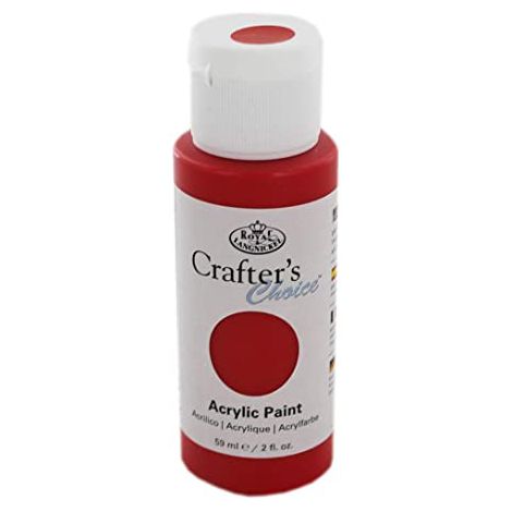 Farba akrylowa R&L Crafter's Choice 59ml, Czerwona/Scarlet